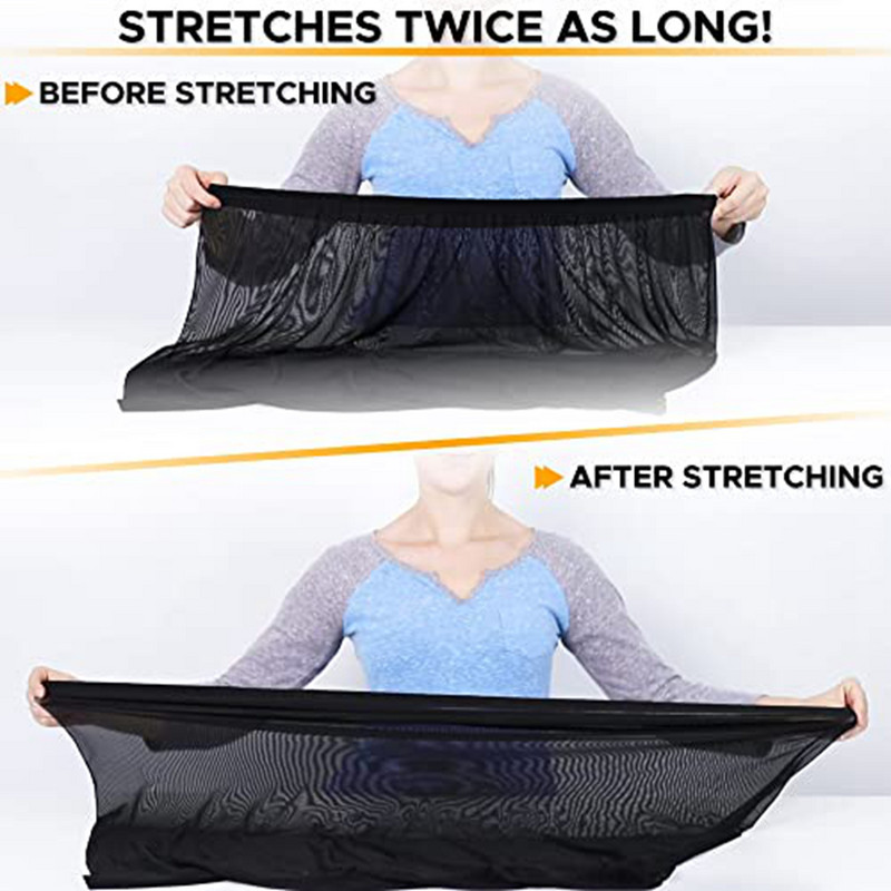 Paravane de fereastră 4 buc pentru protecție împotriva insectelor UV și plasă de țânțari pentru mașină pentru huse din plasă respirabile pentru confidențialitate