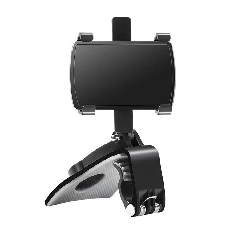 Clip pentru bordul mașinii Suport pentru telefon mobil oglindă retrovizoare pentru mașină parasolar Suport pentru telefon de navigație cu închidere Suport telefon pentru mașină