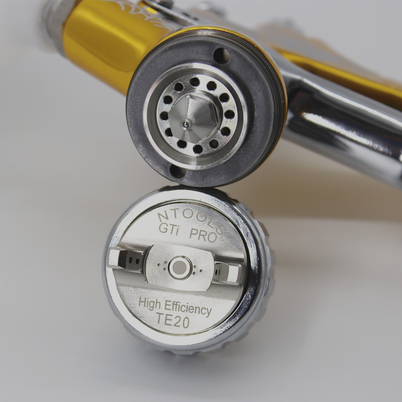 Kvaliteetne pihustuspüstol Ntools GTI Pro värvimispüstol TE20/T110 1,3/1,8 mm otsikuga värvipüstol veepõhine õhupihustuspüstol Airbrush