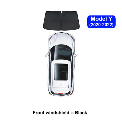 Umbrire de soare auto pentru Tesla Model 3 YXS 2021 2022 Protector de husă de parbriz pentru geam lateral față, umbrire pentru copii