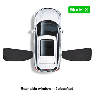 Umbrire de soare auto pentru Tesla Model 3 YXS 2021 2022 Protector de husă de parbriz pentru geam lateral față, umbrire pentru copii