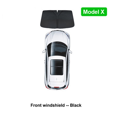 Umbrire de soare auto pentru Tesla Model 3 YXS 2021 2022 Protector de husă de parbriz pentru geam lateral față, umbrire pentru copii