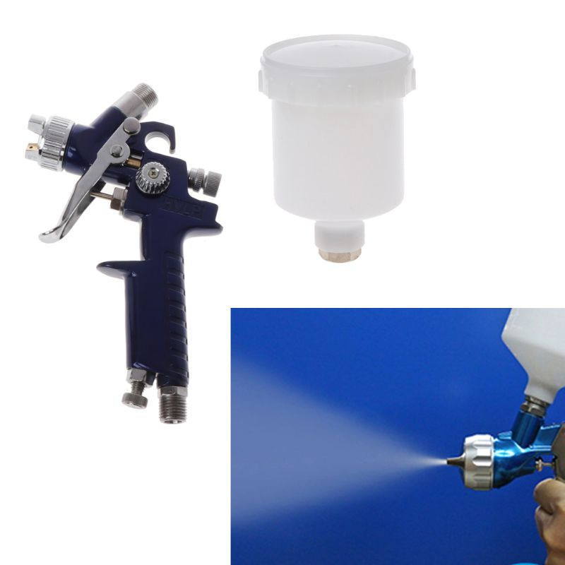 Mini duză de vopsea de pulverizare cu perie pentru pistol de pulverizare cu aer de 0,8/1 mm cu atomizor profesional de înaltă presiune de lucru pentru acoperire pentru reparații auto