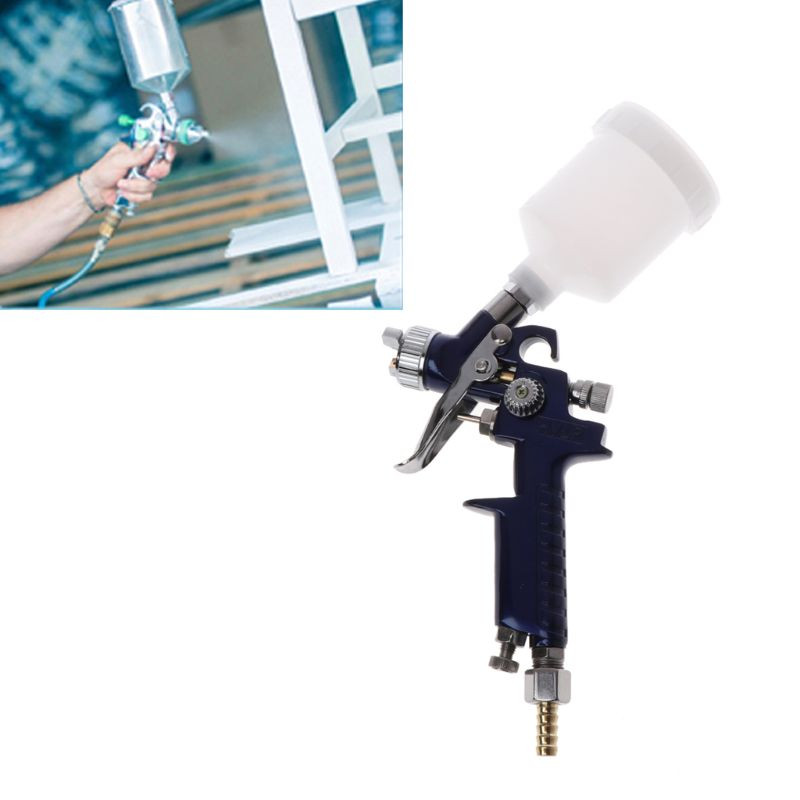 Mini duză de vopsea de pulverizare cu perie pentru pistol de pulverizare cu aer de 0,8/1 mm cu atomizor profesional de înaltă presiune de lucru pentru acoperire pentru reparații auto