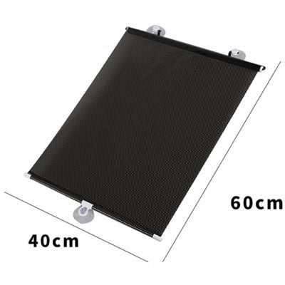 Umbrele de soare universale pentru fereastră laterală din față spate ale mașinii Geamuri auto retractabile din PVC Umbrire de soare cu protecție anti-UV Capac parasolar
