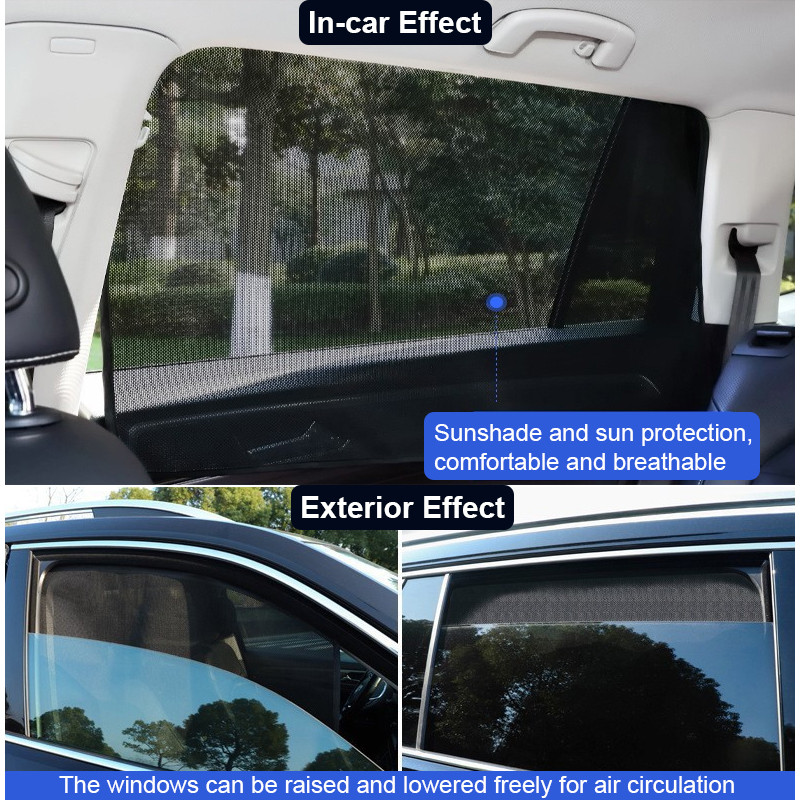 Umbrelă de soare magnetică pentru mașină cu protecție UV perdea auto pentru Volkswagen POLO Golf Passat B5 B6 B7 Bora MK5 MK6 Tiguan