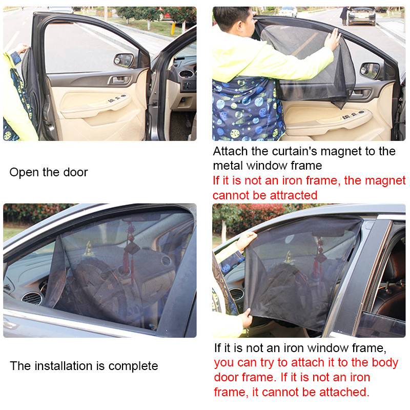 Umbrelă de soare magnetică pentru mașină cu protecție UV perdea auto pentru Volkswagen POLO Golf Passat B5 B6 B7 Bora MK5 MK6 Tiguan