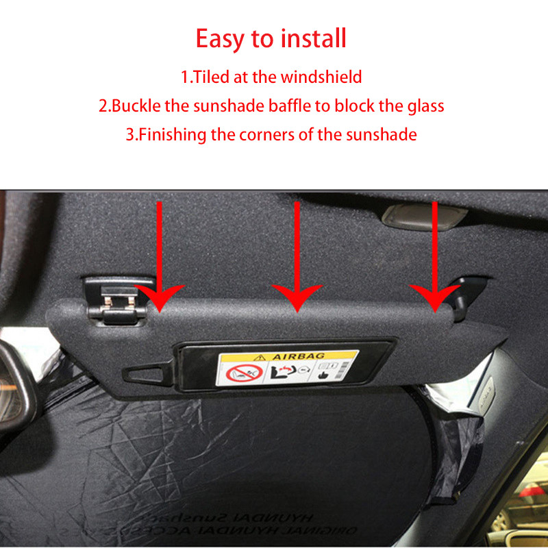 Protectie UV Parbriz Auto Parasolare pentru toyota rav4 Avalon Camry Prius Venza Corolla EZ Sienna Reiz yaris C-HR VIOS CROWN