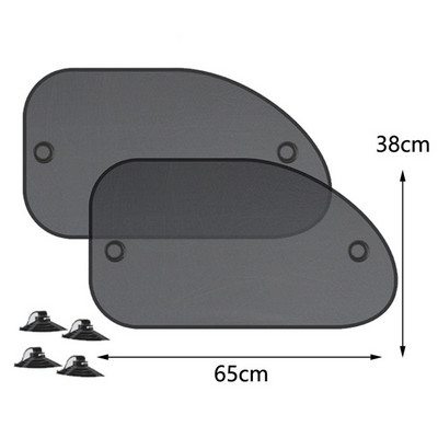 Umbrelă de soare pliabilă din plasă pentru fereastră de mașină Umbrele de soare portabile din sticlă laterale auto Perdele Protecție UV Accesorii auto