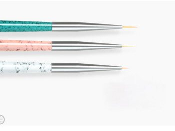 3 τμχ Nail Art Tools Varnish Rhinestone Picker Μανικιούρ Σχέδιο Ζωγραφική Μαρκαδόροι νυχιών στυλό