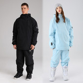 Noua costumație de snowboarding, bărbați, femei, costum de schi, iarnă, în aer liber, caldă, rezistentă la vânt, impermeabil, pentru schi, jachetă + pantaloni, echipament de schi