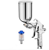 1.5 Pistol de pulverizare pentru vopsea cu ulei auto, pistol de ejectare cu jet de acoperire din lemn pentru camioane