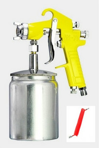 1.5 Pistol de pulverizare pentru vopsea cu ulei auto, pistol de ejectare cu jet de acoperire din lemn pentru camioane