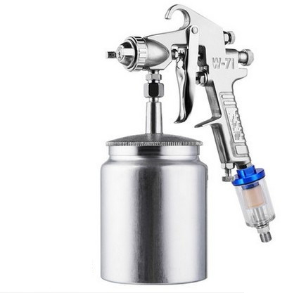 1.5 Pistol de pulverizare pentru vopsea cu ulei auto, pistol de ejectare cu jet de acoperire din lemn pentru camioane