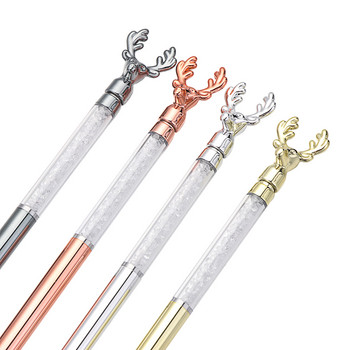 Deer Crystal Nail Art Point Drill Pen 5D Diamond Painting Point Drill Pen DIY Crafts Cross Stitch Sewing Accessories Nail Art To