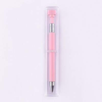 Új Nail Art Dotting Tool Forgó automata fúró toll Forgó pontozó zsírkréta ragadós toll