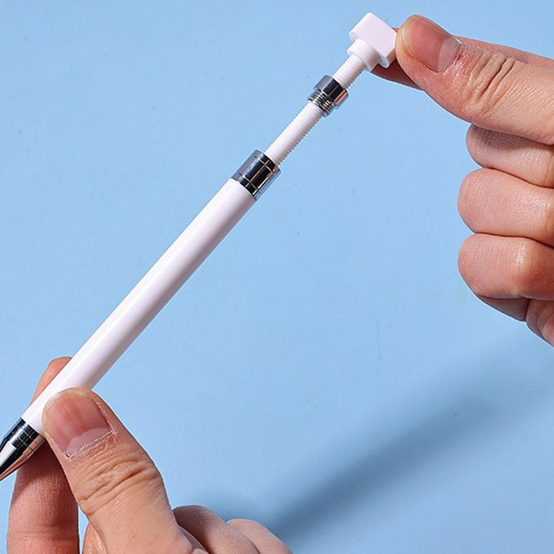 Új Nail Art Dotting Tool Forgó automata fúró toll Forgó pontozó zsírkréta ragadós toll