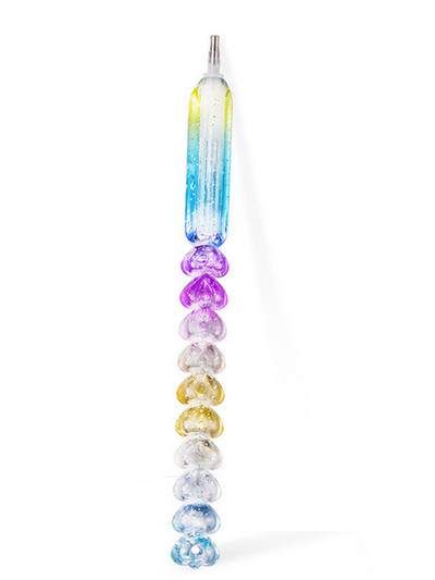 Направи си сам Point Dotter Nail Art Dotting Pen Heart-shaped Dot Painting Painting Acrylic Crystal Picking Manicure Rhinestones Gem Picker