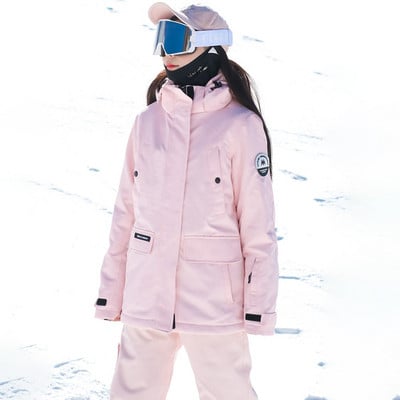 Яке с качулка Панталони Дамски снежен костюм Спортни дамски ски комплекти Сноуборд на открито Дамски анцуг Планински термо Skyler дрехи
