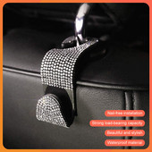 Nouă mașină de modă cârlig multifuncțional simplu, creativ, foraj complet, cârlig ascuns pentru scaunul mașinii, cârlig pentru spate, ornamente pentru femei