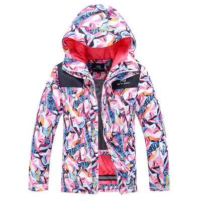 -30 de grade iarna caldă pentru femei seturi de costume de zăpadă îmbrăcăminte pentru snowboard, impermeabilă, rezistentă la vânt, jachetă de schi în aer liber și pantaloni cu bavete pentru femei