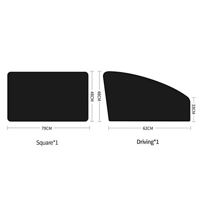 Umbrelă de soare magnetică pentru mașină, protecție UV, perdea de mașină, fereastră de mașină, umbrelă de soare pentru fereastră laterală, plasă, parasolar, protecție de vară, film pentru fereastră