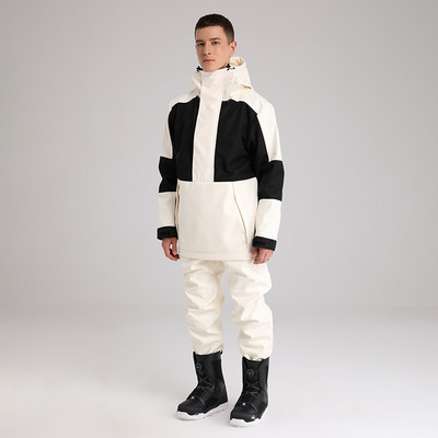 Sport de iarnă Bărbați Femei Costume de zăpadă Cupluri Jachetă Pantaloni Bărbați Set moto de zăpadă Impermeabil Femei Tenuta de schi de munte Trening în aer liber