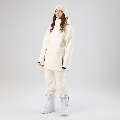 Sport de iarnă Bărbați Femei Costume de zăpadă Cupluri Jachetă Pantaloni Bărbați Set moto de zăpadă Impermeabil Femei Tenuta de schi de munte Trening în aer liber