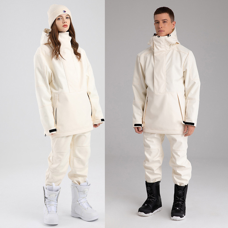 Sport de iarnă Bărbați Femei Costume de zăpadă Cupluri Jachetă Pantaloni Bărbați Set moto de zăpadă Impermeabil Femei Tenuta de schi de munte Trening în aer liber