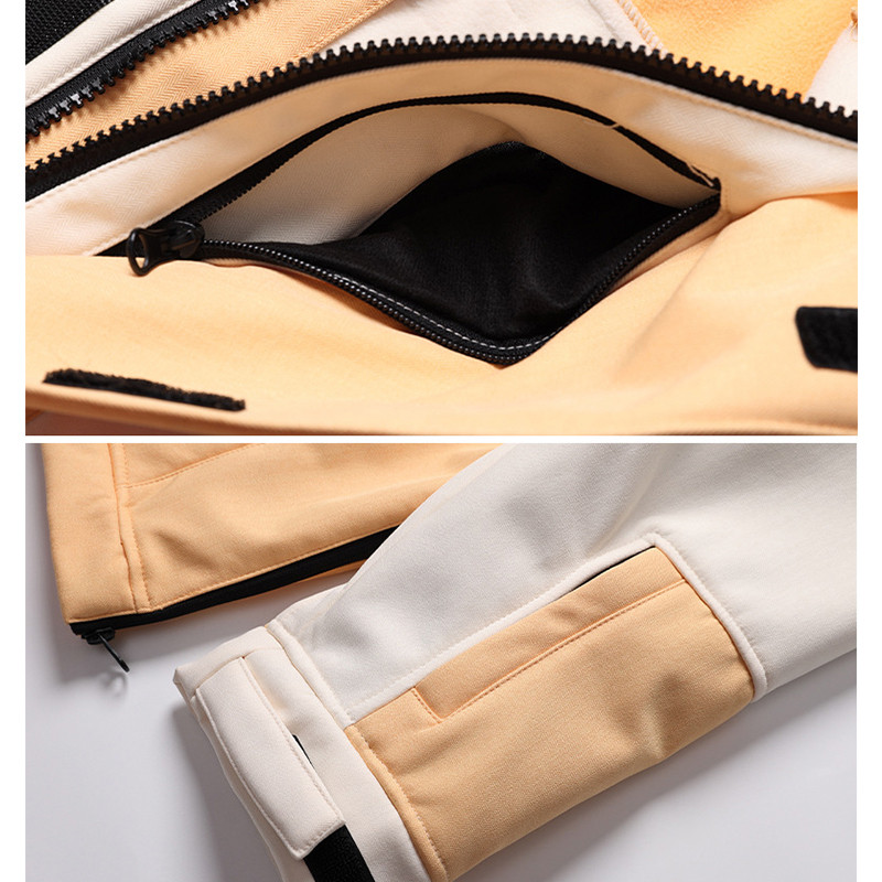 Sport de iarnă Bărbați Femei Costume de zăpadă Cupluri Jachetă Pantaloni Bărbați Set moto de zăpadă Impermeabil Femei Tenuta de schi de munte Trening în aer liber