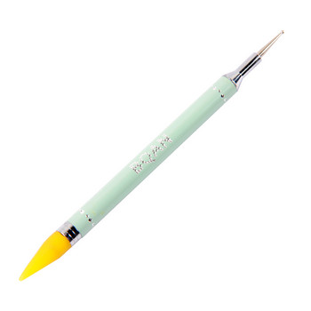 ANGNYA 1 бр. НОВИ бижута за нокти Пастели за нокти Point Pen Sticky Drilling Sticky Pen Nail Paste Stick Crayon Hole Point Drilling Tools