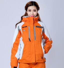 Femeie Sport în aer liber Căldură rezistentă la vânt Iarnă Femeie Ski Alpinism Camping Jachetă Snowboard Jacket