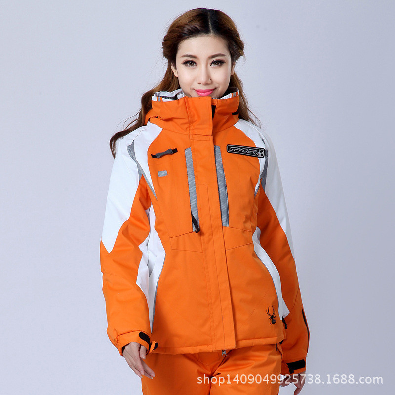 Femeie Sport în aer liber Căldură rezistentă la vânt Iarnă Femeie Ski Alpinism Camping Jachetă Snowboard Jacket