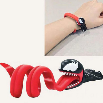 Περιτύλιξη καλωδίου δεδομένων Venom And Luffy Line Holder Winder Καλώδιο USB Στήριγμα γραμμής δεδομένων καλωδίου για Διακόσμηση παιχνιδιών αυτοκινήτου μοτοσικλέτας αυτοκινήτου