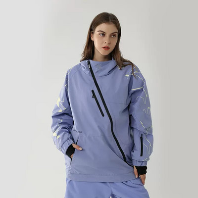 2022 haină de zăpadă încălzită de munte pentru femei, în aer liber, jachetă de snowboard pentru bărbați, sport de iarnă, top de schi pentru femei, cu glugă, rezistentă la vânt, haine calde pentru bărbați