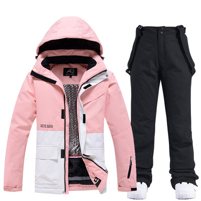 Novo skijaško odijelo Žene Muškarci Skijaški parovi Odijelo za daskanje na snijegu Zimsko toplo odijelo za snijeg Vodootporna skijaška jakna i hlače otporne na vjetar