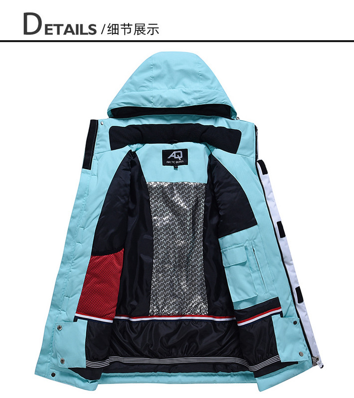 Novo skijaško odijelo Žene Muškarci Skijaški parovi Odijelo za daskanje na snijegu Zimsko toplo odijelo za snijeg Vodootporna skijaška jakna i hlače otporne na vjetar