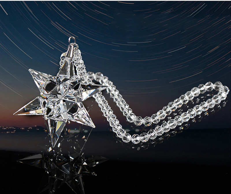 Automobilio salono galinio vaizdo veidrodžio pakabos apdailos priedai automobilio pakabuko krištolo meteoro dekoro pakabuko žavesys