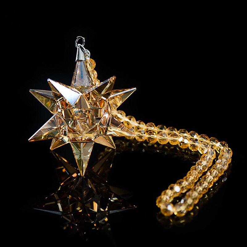 Automobilio salono galinio vaizdo veidrodžio pakabos apdailos priedai automobilio pakabuko krištolo meteoro dekoro pakabuko žavesys