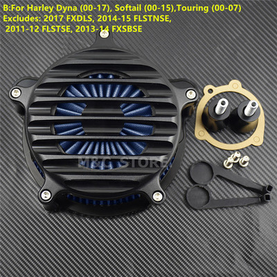 Filtru de admisie al filtrului de aer pentru gard pentru Harley Sportster 883 XL Dyna Touring Electra Road Glide Softail Fatboy Breakout