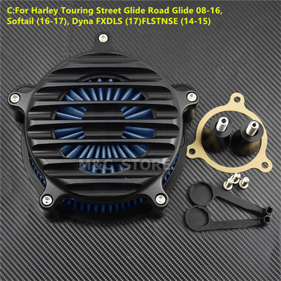 Filtru de admisie al filtrului de aer pentru gard pentru Harley Sportster 883 XL Dyna Touring Electra Road Glide Softail Fatboy Breakout