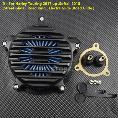 Filtru de admisie al filtrului de aer pentru gard pentru Harley Sportster 883 XL Dyna Touring Electra Road Glide Softail Fatboy Breakout