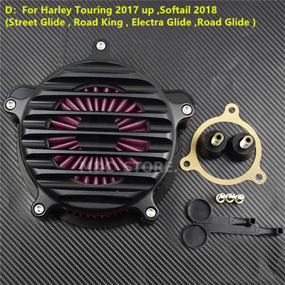 Filtru de admisie al filtrului de aer pentru gard pentru Harley Sportster 883 XL Dyna Touring Electra Road Glide Softail Fatboy Breakout