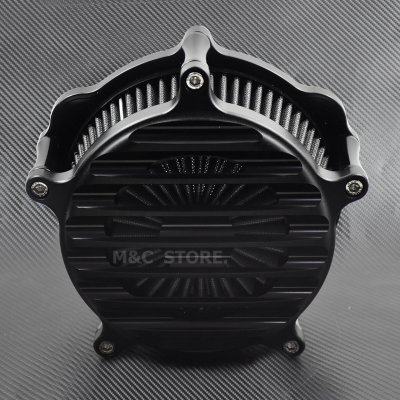 Filtru de admisie al filtrului de aer pentru gard pentru Harley Sportster 883 XL Dyna Touring Electra Road Glide Softail Fatboy Breakout