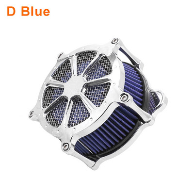 Filtru de aer pentru Harley Touring Street Glide Road Glide 2008-2016 Trike 2008-2016 Kit de admisie filtru de aer CNC din aluminiu