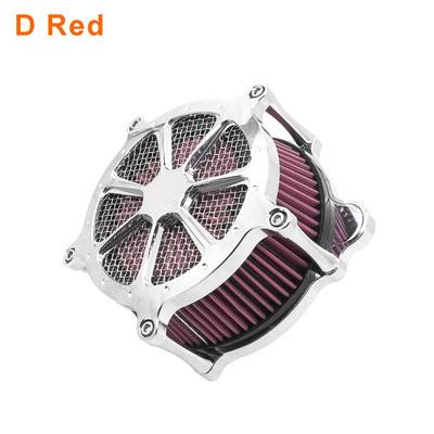 Filtru de aer pentru Harley Touring Street Glide Road Glide 2008-2016 Trike 2008-2016 Kit de admisie filtru de aer CNC din aluminiu