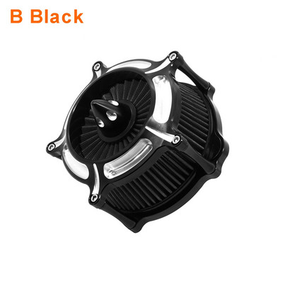 Filtru de aer pentru Harley Touring Street Glide Road Glide 2008-2016 Trike 2008-2016 Kit de admisie filtru de aer CNC din aluminiu