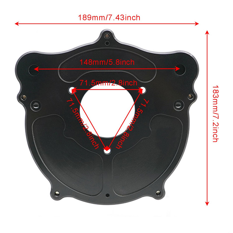 Filtru de aer pentru Harley Touring Street Glide Road Glide 2008-2016 Trike 2008-2016 Kit de admisie filtru de aer CNC din aluminiu