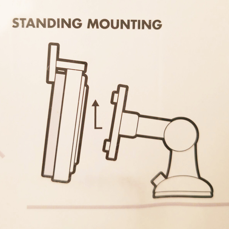 Automobilio prietaisų skydelio pastabų bloknotas Notepad iškarpinė su rašiklio laikikliu ir siurbimo taurele automobilio priekiniam stiklui arba prietaisų skydeliui