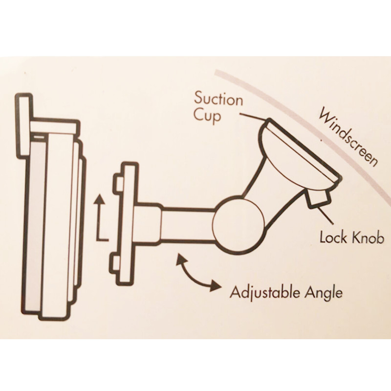 Automobilio prietaisų skydelio pastabų bloknotas Notepad iškarpinė su rašiklio laikikliu ir siurbimo taurele automobilio priekiniam stiklui arba prietaisų skydeliui